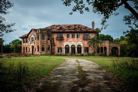 Abandoned mansions florida - By 2021, it had been abandoned for a total of 10 years, and it finally was listed for $8.5 million. On the real estate listing, they promise to demolish the house as soon as there is a new owner. In May of 2021, it was announced that he found a new buyer. All that remains of the once beautiful Ha Ha Tonka Mansion.